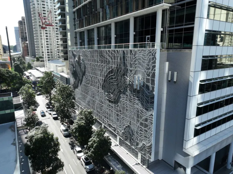 53 Albert Street, facade detail