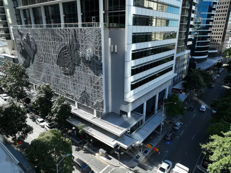 53 Albert Street, facade detail